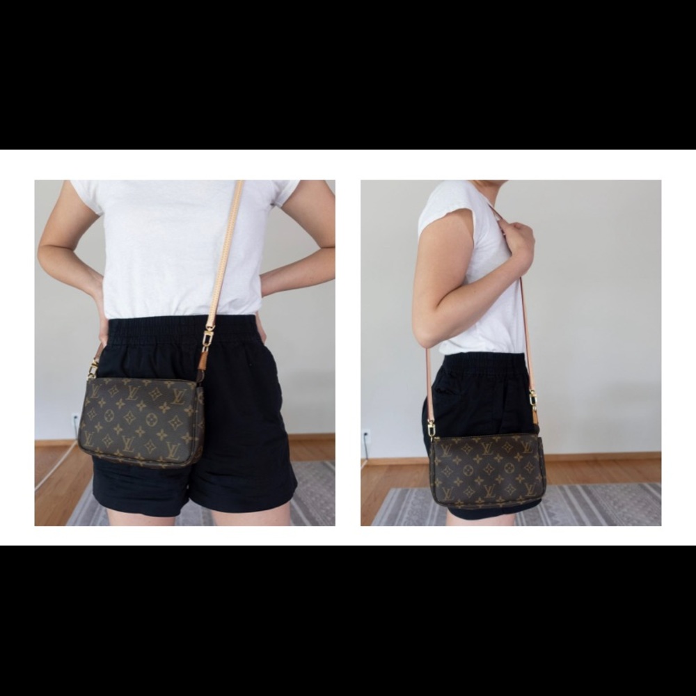 Soldd***FIRM Authentic Louis Vuitton pochette vintage FIRM - Picture 12 of 13